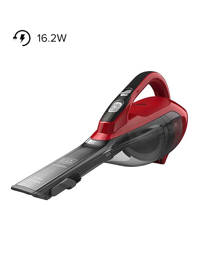 Cordless Vacuum Cleaner 500 ml 16.2 W DVA315J-B5 Red/Grey